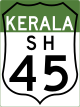 State Highway 45 (Kerala) shield}}