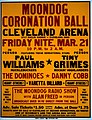 Poster for the Moondog Coronation Ball