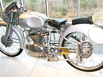 Mondial 125 cc wegracer uit 1952