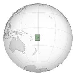 Местоположение на Фиджи