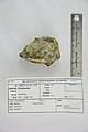 Pentlandite occurring with heazlewoodite and magnetite. Specimen from Trial Harbour, Zeehan, Australia