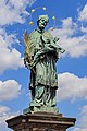 16. Nepomuki Szent János szobra a prágai Károly hídon (javítás)/(csere)
