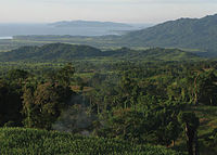 Northern end of the Sierra Madre with Palaui Island in the background