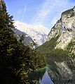 A Watzmann az Obersee-ről nézve