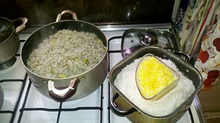 İran usulü pirinç pişirme