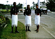 Politieagenten in Suva