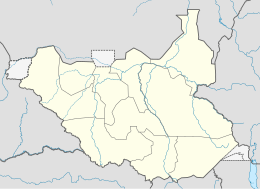 Mappa di localizzazione: Sudan del Sud