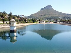 Das Molteno-Reservoir in Kapstadt