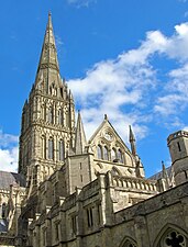 The entirety of Salisbury Cathedral (1220-1258)
