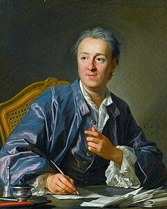 Louis-Michel van Loo Potret Denis Diderot, 1767