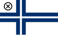 Drapeau utilisé par les clubs nautiques finlandais