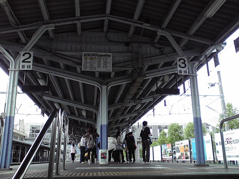 File:JR Okaya No.2 and 3 Platform.jpg