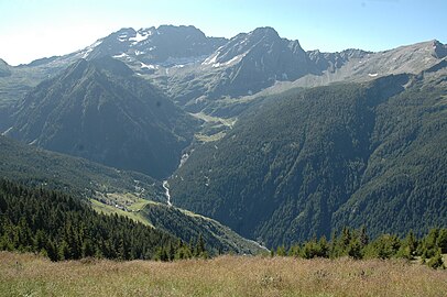 Val Pontirone bei Biasca, Torrone Alto, Torent Basso