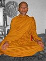 Buddhista szerzetes Laoszban