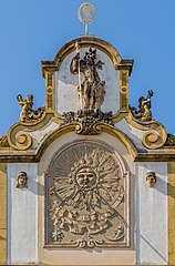 Sundial at the Luitpold school in Bamberg