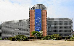 A Berlaymont-palota, az Európai Bizottság brüsszeli épülete