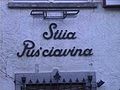 Ensenha de restaurant en lombard, Poschiavo (GR).