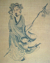 Csen Hungsou (Chen Hongshou) (1599-1652) festménye Tao Jüan-ming (Tao Yuanming)ről