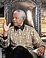 Mandela in Brazil in 1998