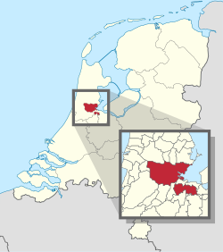 阿姆斯特丹的位置