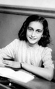 16. Анна Франк 1929 — 1945 єврейська дівчинка, жертва Голокосту.