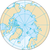 Mapa Severního ledového oceánu