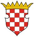 クロアチア王国の国章