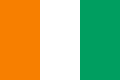 Флагът на Кот д'Ивоар