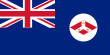 Bandera de les Colònies de l'Estret (1874-1925)