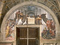 Η λειτουργία της Μπολσένα, 1514 (Αίθουσα του Ηλιόδωρου)
