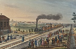 Σιδηρόδρομος του Τσάρσκογιε Σελό, 1830