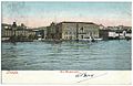 Порт Мандраккио в Триесте на почтовой открытке 1909 года