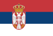 Flag of Serbia.