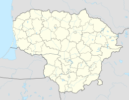 Mappa di localizzazione: Lituania