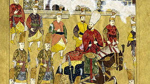 Piri Mehmed Paşanın təsvir olunduğu miniatür