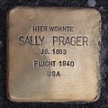 Stolperstein Sally Prager