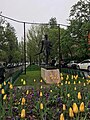 مجسمه سیمون بولیوار در بخارست، رومانی.