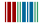 Logo of Wikidata, a bar code with red, green, and blue stripes