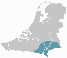 Verspreiding van Limburgs