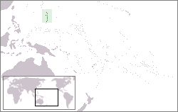 Location of اتلے ماریانا جزیرے