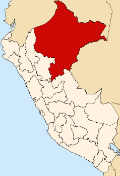 Region Loreto i Peru.