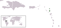 Розташування Антигуа і Барбуди