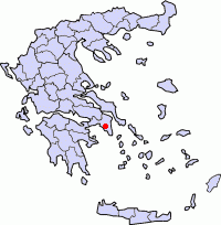 Položaj Atene u Grčkoj