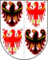 Wappen der Region Trentino-Sidtiroul