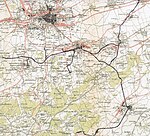 Ehemalige Hörder Kreisbahn, größte Ausdehnung des Straßenbahn-Schienennetzes 1903–1915