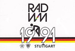 Logo der UCI-Straßen-Weltmeisterschaften 1991