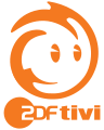 Ehemaliges Logo von ZDFtivi (2005 bis 2015)
