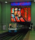 Die U-Bahn-Station Berri-UQAM