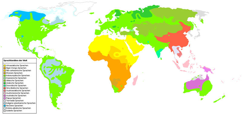 Datei:Sprachfamilien der Welt (Wikipedia Farben).png