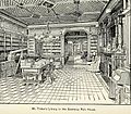 Tildens Bibliothek in seinem Haus in Gramercy Park No.15